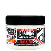 Via Natural XXX Strength Braiding Shine Jelo 8oz